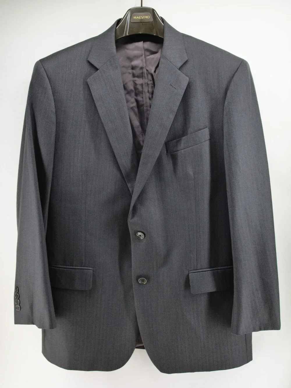 Brooks Brothers Madison 1818 45L W40 Sport Coat Blazer Gray Jacket Wool‎ Saxxon